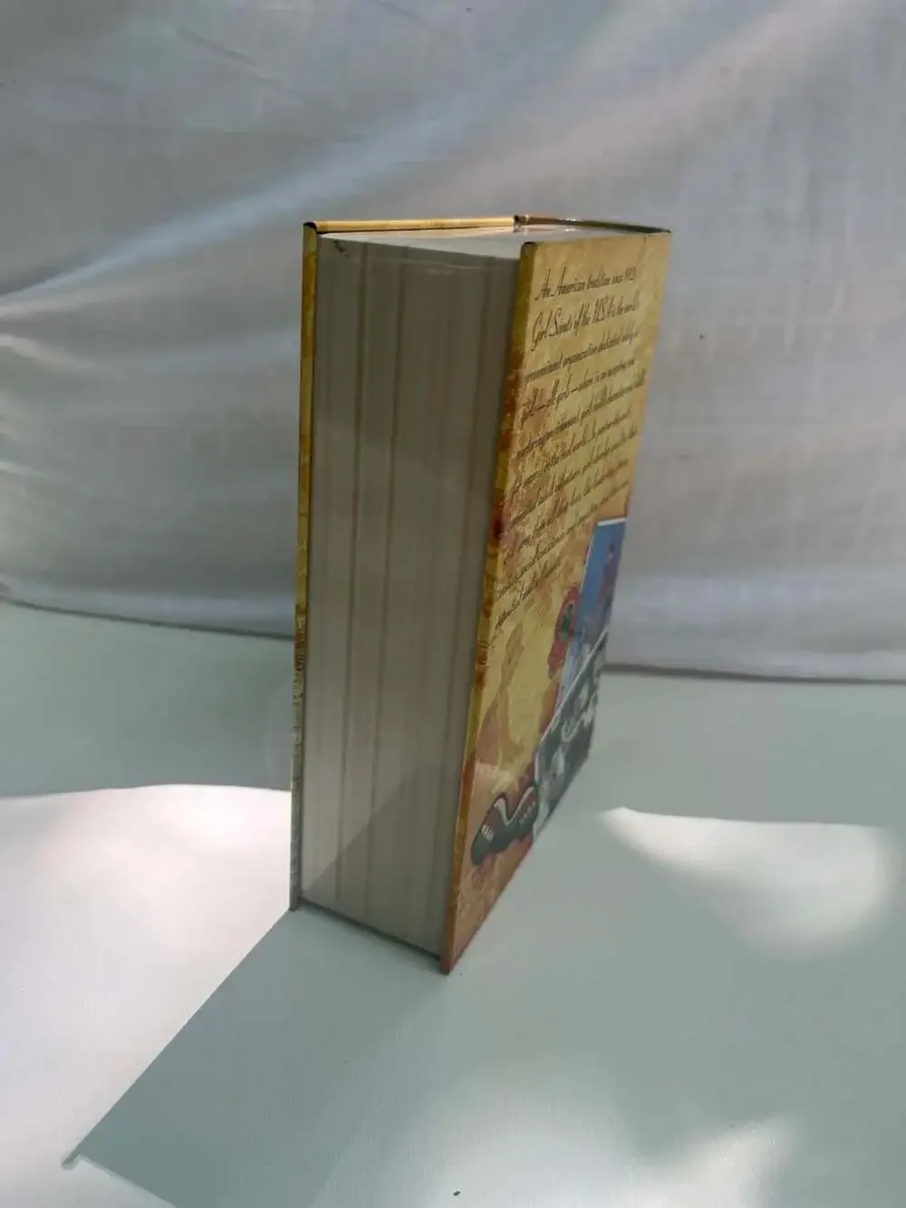 Girl Scouts Reflections Hinged Metal Book-Style Tin Container